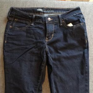 Dark wash bootcut jeans